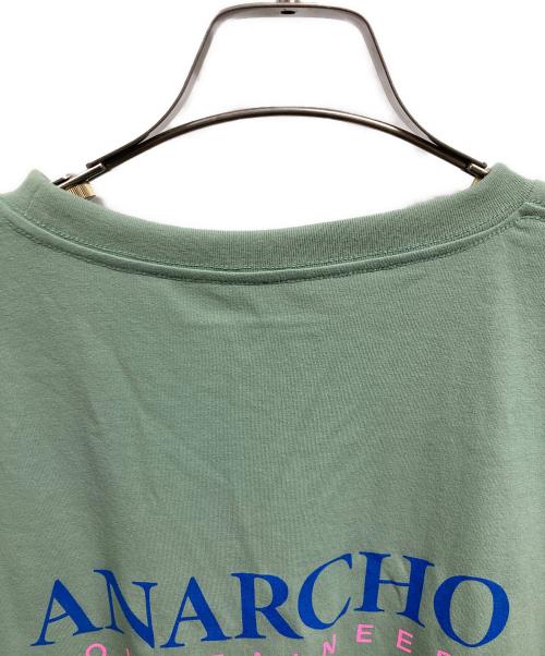 MOUNTAIN RESEARCHt（マウンテン・リサーチ）MOUNTAIN RESEARCHt (マウンテン・リサーチ) バックプリントTシャツ/MOUNTAIN RESEARCHt グリーン サイズ:S 未使用品の古着・服飾アイテム