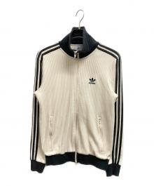 adidas（アディダス）の古着「ワッフル クラシック トラックトップ」｜ホワイト