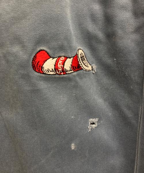 SUPREME（シュプリーム）Supreme (シュプリーム) cat in the hat chino pant ブルー サイズ:34の古着・服飾アイテム