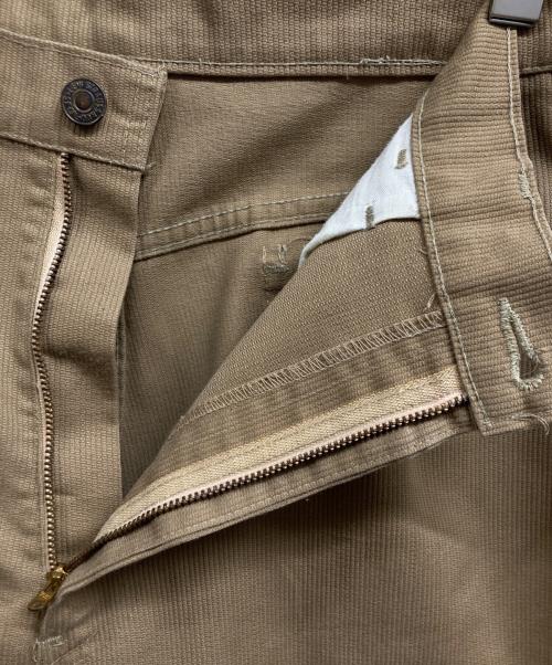 LEVI'S（リーバイス）LEVI'S (リーバイス) STA-PREST フレアパンツ ベージュ サイズ:W36L29の古着・服飾アイテム