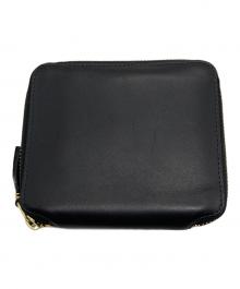 Wallet Comme des Garcons（ウォレット・コム デ ギャルソン）の古着「CLASSIC PLAIN ジップ ウォレット」｜ブラック
