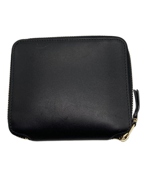 Wallet Comme des Garcons（ウォレット・コム デ ギャルソン）Wallet COMME des GARCONS  (ウォレット・コム デ ギャルソン) CLASSIC PLAIN ジップ ウォレット ブラックの古着・服飾アイテム