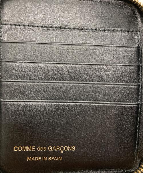 Wallet Comme des Garcons（ウォレット・コム デ ギャルソン）Wallet COMME des GARCONS  (ウォレット・コム デ ギャルソン) CLASSIC PLAIN ジップ ウォレット ブラックの古着・服飾アイテム
