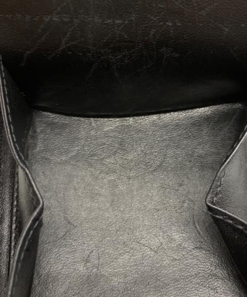 Wallet Comme des Garcons（ウォレット・コム デ ギャルソン）Wallet COMME des GARCONS  (ウォレット・コム デ ギャルソン) CLASSIC PLAIN ジップ ウォレット ブラックの古着・服飾アイテム