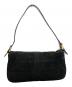 FENDI (フェンディ) スウェードワンショルダーバッグ ブラック：220000円