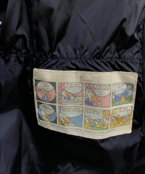MONCLER（モンクレール）MONCLER (モンクレール) ダウンジャケット ネイビー サイズ:12の古着・服飾アイテム