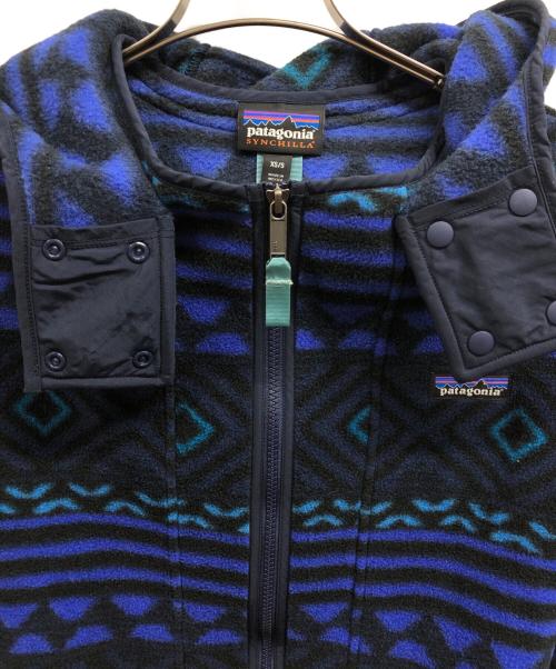 Patagonia（パタゴニア）Patagonia (パタゴニア) Light Weight Synchilla Poncho ブルー サイズ:XSの古着・服飾アイテム