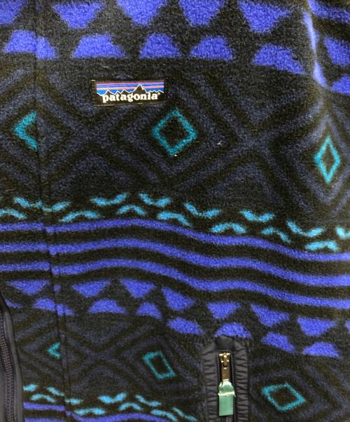 Patagonia（パタゴニア）Patagonia (パタゴニア) Light Weight Synchilla Poncho ブルー サイズ:XSの古着・服飾アイテム