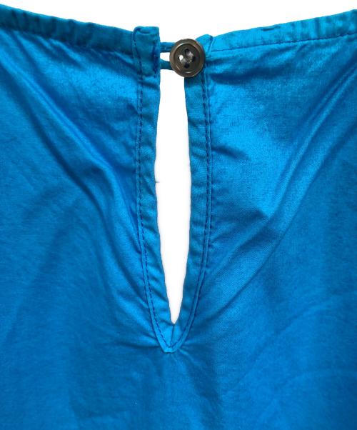 ZUCCA（ズッカ）ZUCCA (ズッカ) ガーメントダイローンワンピース ブルー サイズ:Mの古着・服飾アイテム