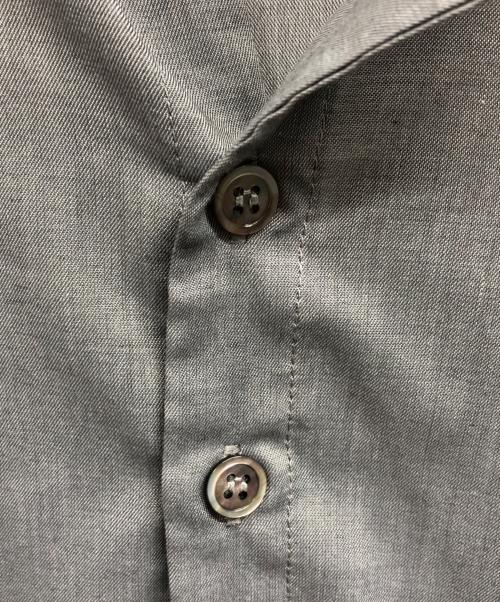 ZUCCA（ズッカ）ZUCCA (ズッカ) シャツワンピース グレー サイズ:Mの古着・服飾アイテム