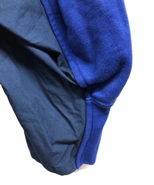 ZUCCA（ズッカ）ZUCCA (ズッカ) 切替ワンピース ブルー サイズ:Mの古着・服飾アイテム