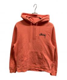 stussy（ステューシー）の古着「ロゴパーカー」｜レッド