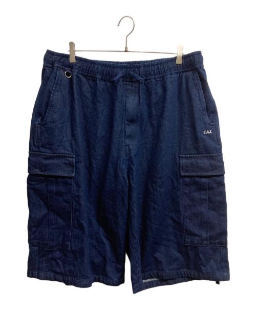 FAT（エフエーティー）FAT (エフエーティー) 11ozデニムカーゴショーツ インディゴ サイズ:JUMBOの古着・服飾アイテム