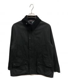 Barbour×FREAK'S STORE（バブアー×フリークスストア）の古着「別注ビデイルオーエススリーブ」｜ブラック