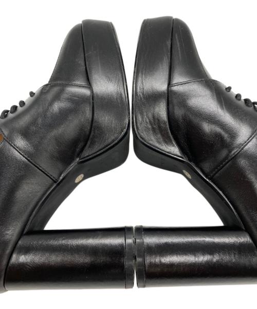 Ameri（アメリ）AMERI (アメリ) PLATFORM LACE UP LOAFER ブラック サイズ:Mの古着・服飾アイテム
