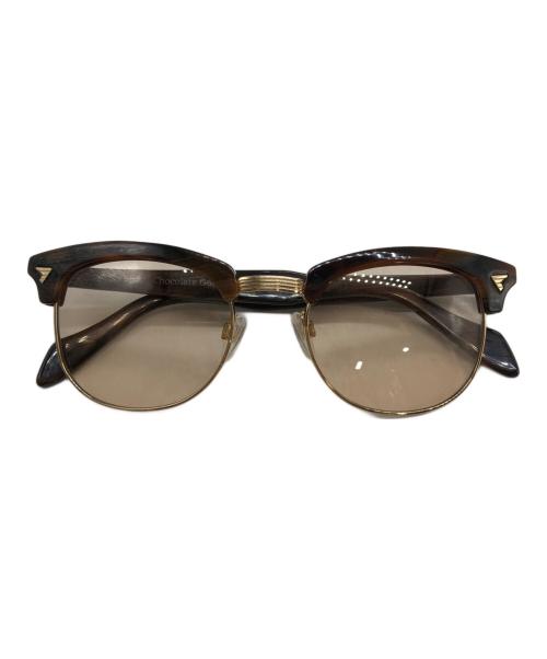 American Optical（アメリカン オプティカル）American Optical (アメリカン オプティカル) サングラス ブラウン サイズ:SIZE 51☐21の古着・服飾アイテム