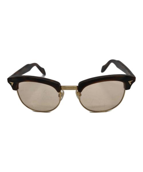 American Optical（アメリカン オプティカル）American Optical (アメリカン オプティカル) サングラス ブラウン サイズ:SIZE 51☐21の古着・服飾アイテム