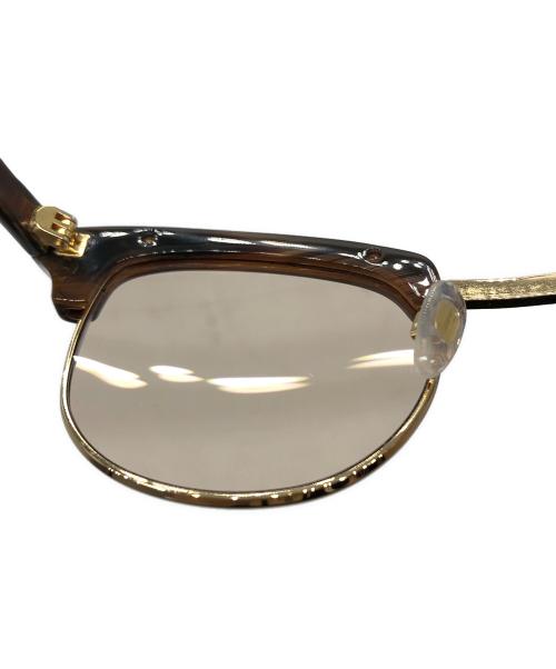 American Optical（アメリカン オプティカル）American Optical (アメリカン オプティカル) サングラス ブラウン サイズ:SIZE 51☐21の古着・服飾アイテム