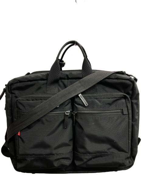 MANHATTAN PASSAGE（マンハッタン・パッセージ）MANHATTAN PASSAGE (マンハッタン・パッセージ) 2層式 2WAYビジネスバッグ/MANHATTAN PASSAGE ブラックの古着・服飾アイテム