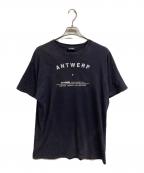 RAF SIMONSラフシモンズ）の古着「アントワープツアーTシャツ/RAF SIMONS」｜ブラック