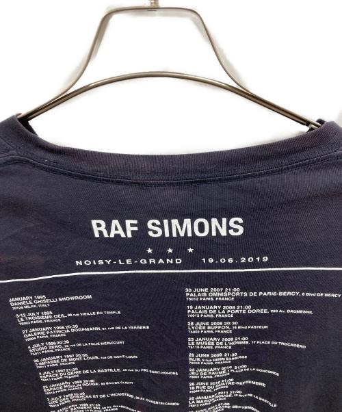 RAF SIMONS（ラフシモンズ）RAF SIMONS (ラフシモンズ) アントワープツアーTシャツ/RAF SIMONS ブラック サイズ:Mの古着・服飾アイテム