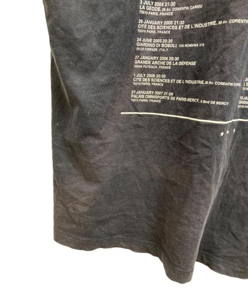 RAF SIMONS（ラフシモンズ）RAF SIMONS (ラフシモンズ) アントワープツアーTシャツ/RAF SIMONS ブラック サイズ:Mの古着・服飾アイテム