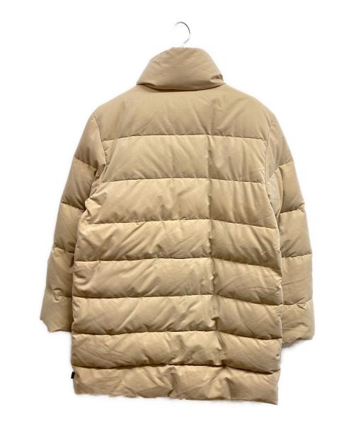 MONCLER（モンクレール）MONCLER (モンクレール) ロングダウンジャケット/MONCLER ベージュ サイズ:3の古着・服飾アイテム