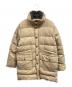 MONCLER（モンクレール）の古着「ロングダウンジャケット/MONCLER」｜ベージュ