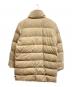 MONCLER (モンクレール) ロングダウンジャケット/MONCLER ベージュ サイズ:3：40000円