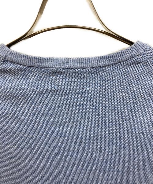POLO RALPH LAUREN（ポロ・ラルフローレン）POLO RALPH LAUREN (ポロ・ラルフローレン) PIMA COTTONニット/POLO RALPH LAUREN ブルー サイズ:Mの古着・服飾アイテム