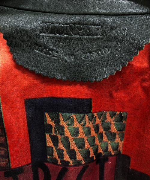 MUNPER（ムンペル）MUNPER (ムンペル) 切替ジャケット グリーン サイズ:50の古着・服飾アイテム