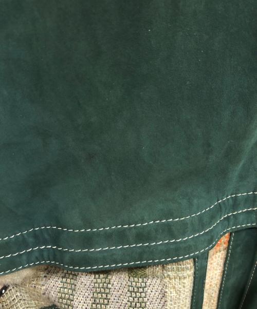 MUNPER（ムンペル）MUNPER (ムンペル) 切替ジャケット グリーン サイズ:50の古着・服飾アイテム
