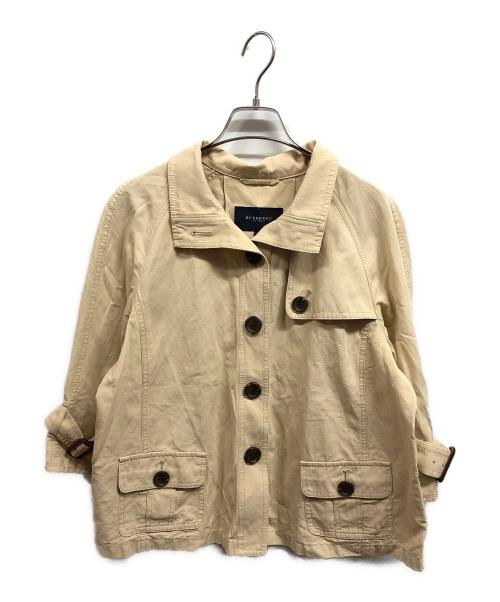 BURBERRY LONDON（バーバリーロンドン）BURBERRY LONDON (バーバリーロンドン) 七分袖ジャケット/BURBERRY LONDON ベージュ サイズ:44の古着・服飾アイテム