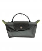 LONGCHAMPロンシャン）の古着「ル プリアージュポーチ/LONGCHAMP」｜グレー