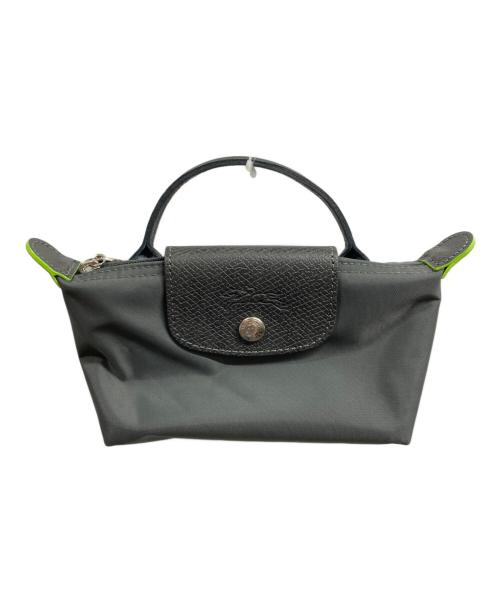 LONGCHAMP（ロンシャン）LONGCHAMP (ロンシャン) ル プリアージュポーチ/LONGCHAMP グレーの古着・服飾アイテム