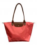 LONGCHAMPロンシャン）の古着「ル プリアージュ トートバッグ/LONGCHAMP」｜ピンク