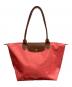 LONGCHAMP（ロンシャン）の古着「ル プリアージュ トートバッグ/LONGCHAMP」｜ピンク