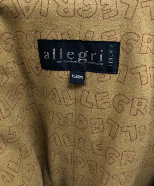 allegri（アレグリ）allegri (アレグリ) ラムレザージャケット ブラック サイズ:Mの古着・服飾アイテム