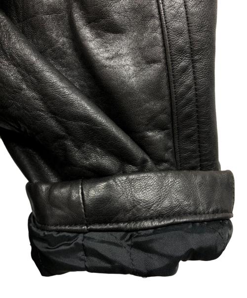 allegri（アレグリ）allegri (アレグリ) ラムレザージャケット ブラック サイズ:Mの古着・服飾アイテム