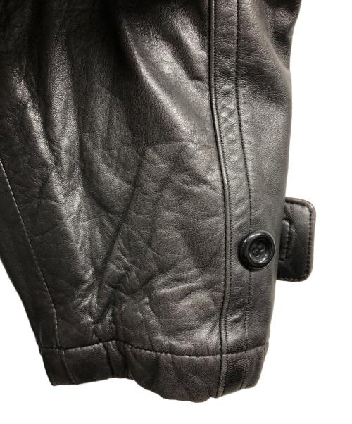 allegri（アレグリ）allegri (アレグリ) ラムレザージャケット ブラック サイズ:Mの古着・服飾アイテム