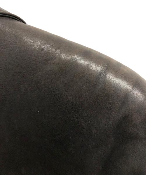 allegri（アレグリ）allegri (アレグリ) ラムレザージャケット ブラック サイズ:Mの古着・服飾アイテム