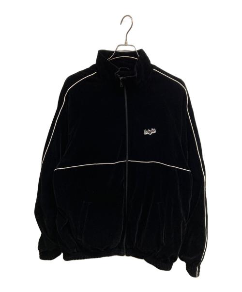 HAIGHT（ヘイト）HAIGHT (ヘイト) ベロアトラックジャケット/HAIGHT ブラック サイズ:XLの古着・服飾アイテム