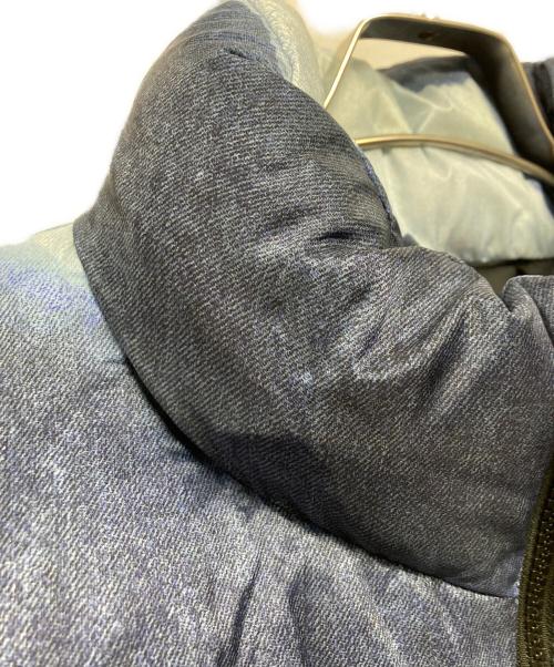 THE NORTH FACE（ザ ノース フェイス）THE NORTH FACE (ザ ノース フェイス) Supreme (シュプリーム) Bleached Denim Print Nuptse Jacket/THE NORTH FACE/Supreme/ダウン ブルー サイズ:XLの古着・服飾アイテム