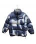 THE NORTH FACE（ザ ノース フェイス）の古着「Bleached Denim Print Nuptse Jacket/THE NORTH FACE/Supreme/ダウン」｜ブルー
