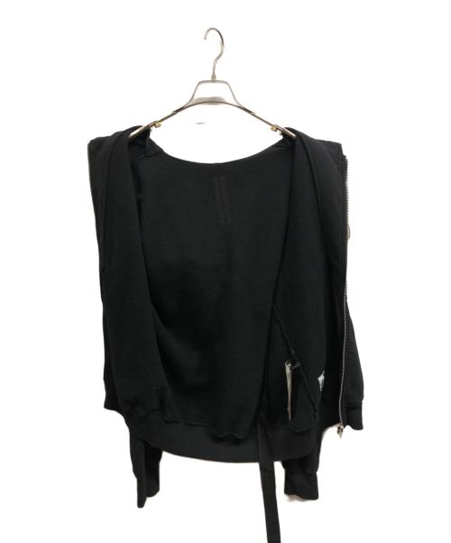 DRKSHDW（ダークシャドウ）DRKSHDW (ダークシャドウ) ジップパーカー/DRKSHDWパーカー ブラック サイズ:Sの古着・服飾アイテム