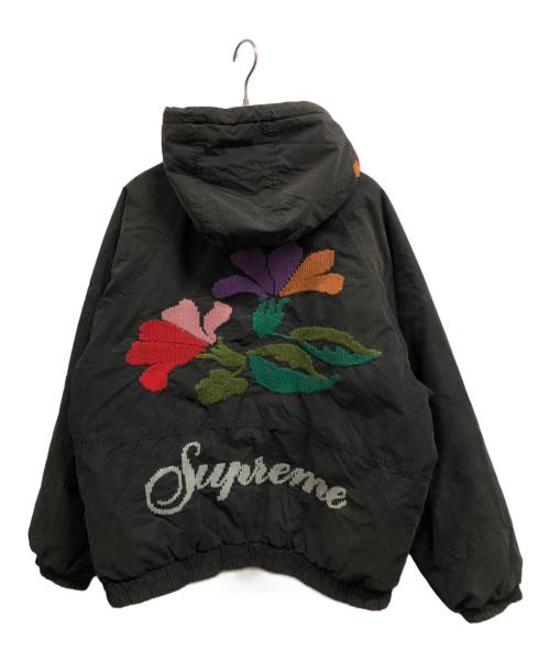 SUPREME（シュプリーム）Supreme (シュプリーム) Needlepoint Hooded Jacket/Supreme ブラック サイズ:Mの古着・服飾アイテム