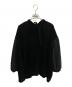 COMME des GARCONS COMME des GARCONS (コムデギャルソン コムデギャルソン) ベロア長袖ブラウス/COMME des GARCONS COMME des GARCONS ブラック サイズ:S：9000円