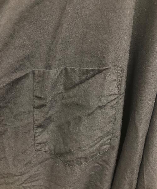 COMME des GARCONS COMME des GARCONS（コムデギャルソン コムデギャルソン）COMME des GARCONS COMME des GARCONS 縮絨ドローストリング・ギャザー長袖ブラウス/COMME des GARCONS COMME des GARCONS ブラック サイズ:Sの古着・服飾アイテム