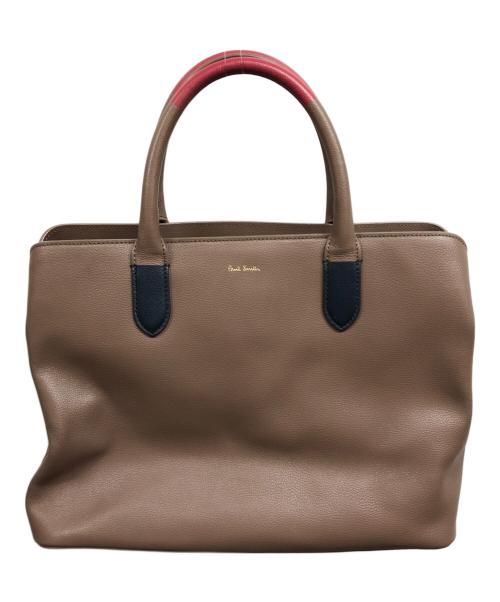 PAUL SMITH（ポールスミス）Paul Smith (ポールスミス) レザーハンドバッグ/Paul Smith ブラウンの古着・服飾アイテム