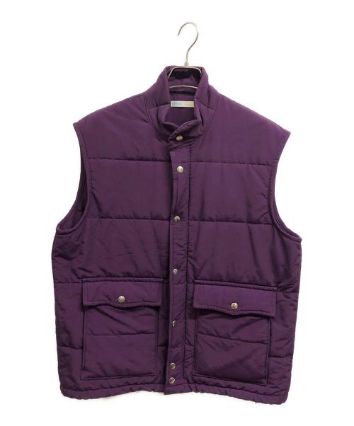 sanse sanse（サンセサンセ）sanse sanse (サンセサンセ) macaroni VEST パープル サイズ:Lの古着・服飾アイテム